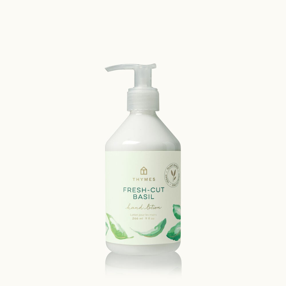 Thymes Fresh Cut Basil Hand Lotion image number 0